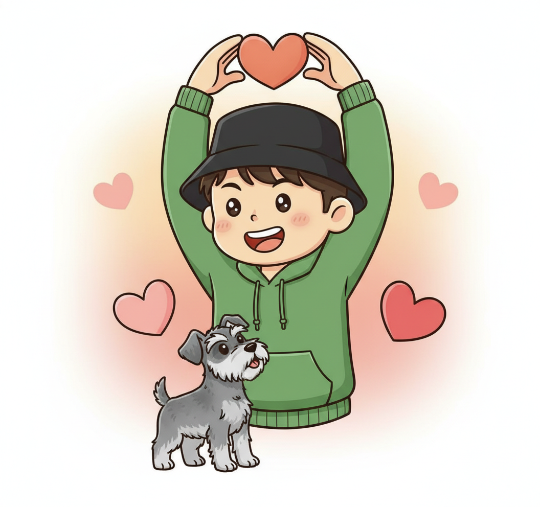 사랑해요.